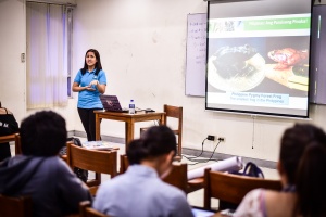 LOVE FOR ANIMALS. Agila has been sponsoring several talks advocating animal rights since its official inception this school year. (Photo by Andrea G. Beldua 