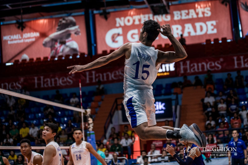 UAAP: NU clinches twice-to-beat, overcomes FEU in men's volleyball