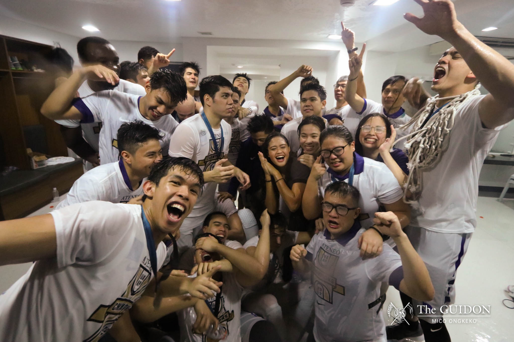 The GUIDON Sports on X: IN PHOTOS: The Ateneo Blue Eagles are the