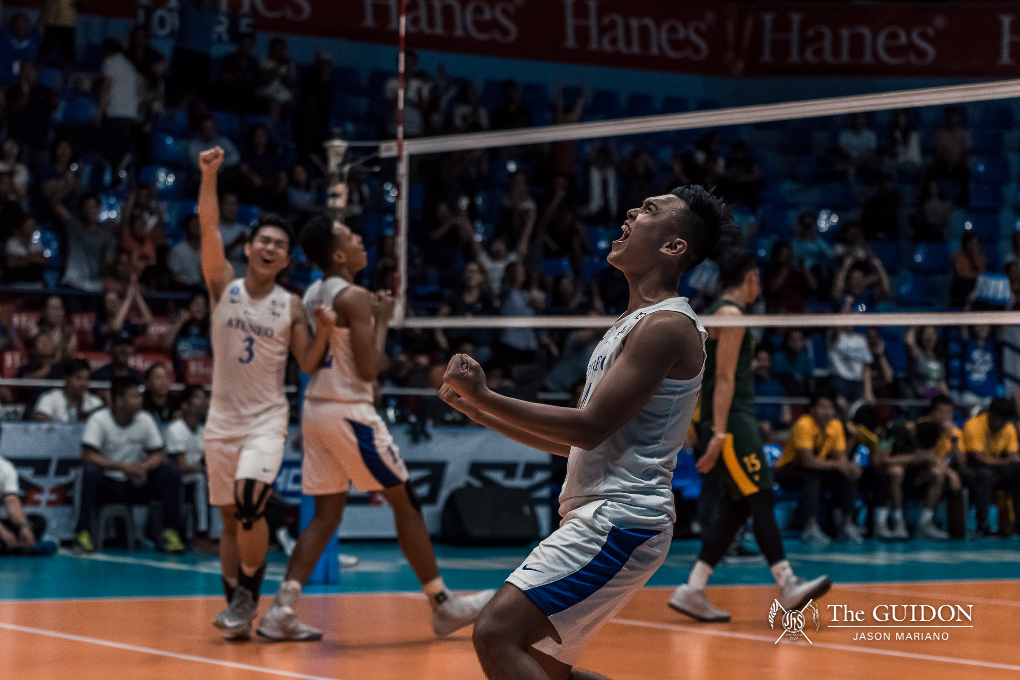 UAAP: NU clinches twice-to-beat, overcomes FEU in men's volleyball