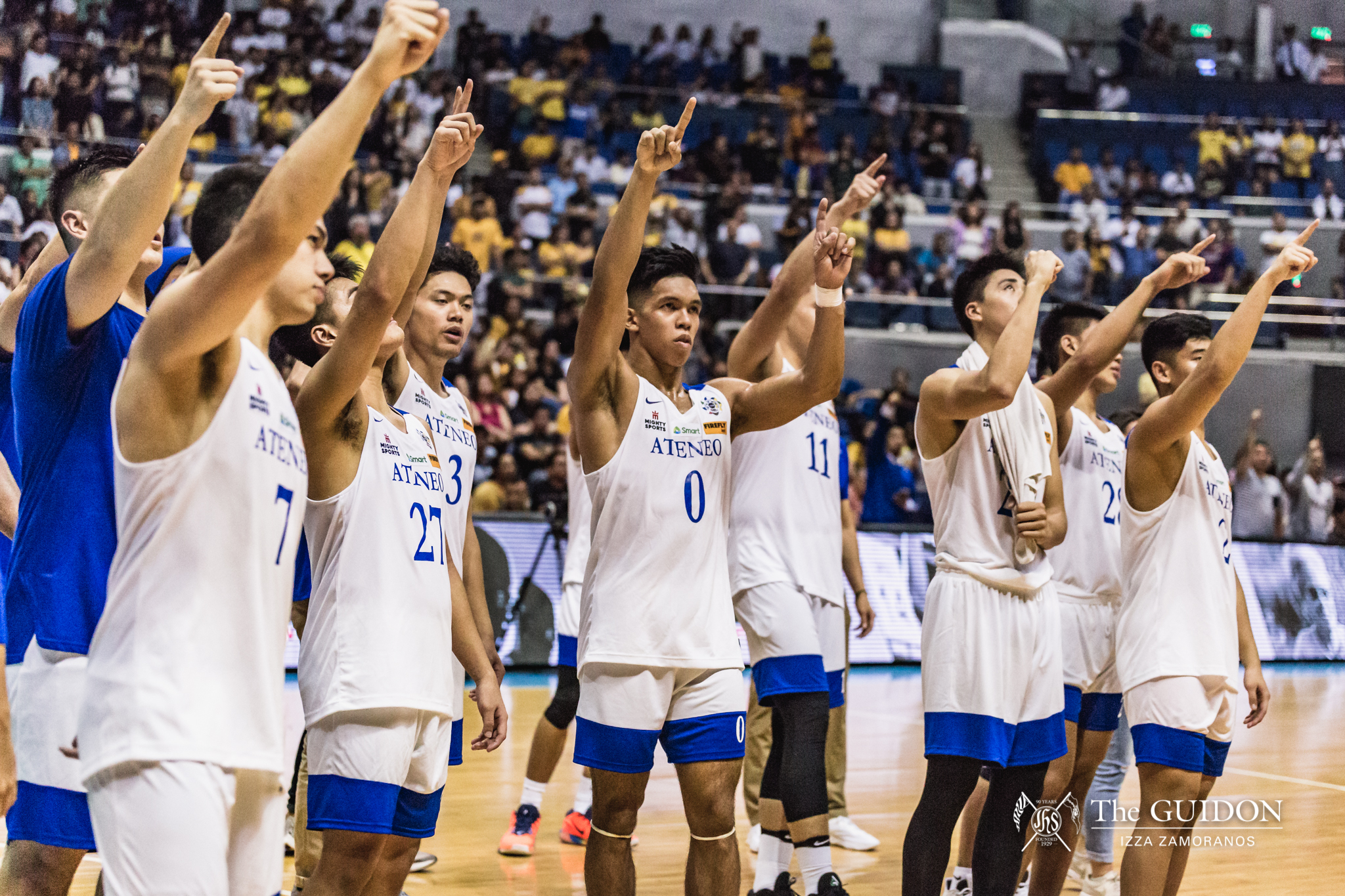 The GUIDON Sports on X: IN PHOTOS: The Ateneo Blue Eagles are the