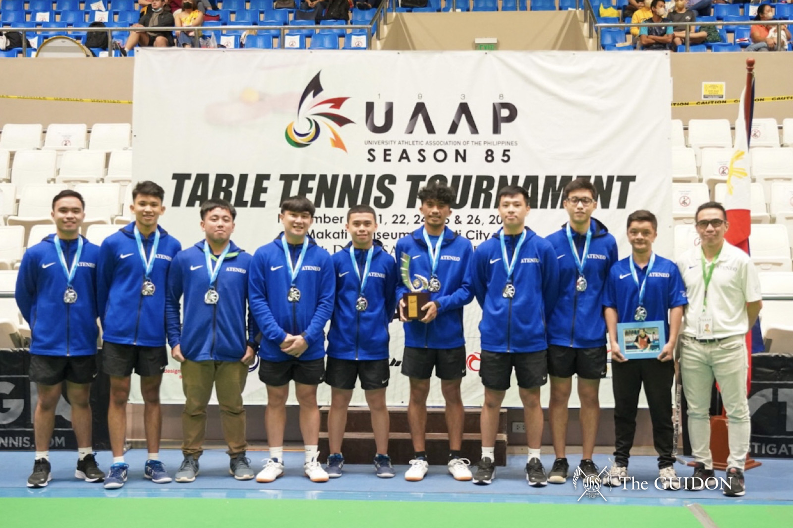 Men’s table tennis team takes historic silver medal in UAAP Season 85